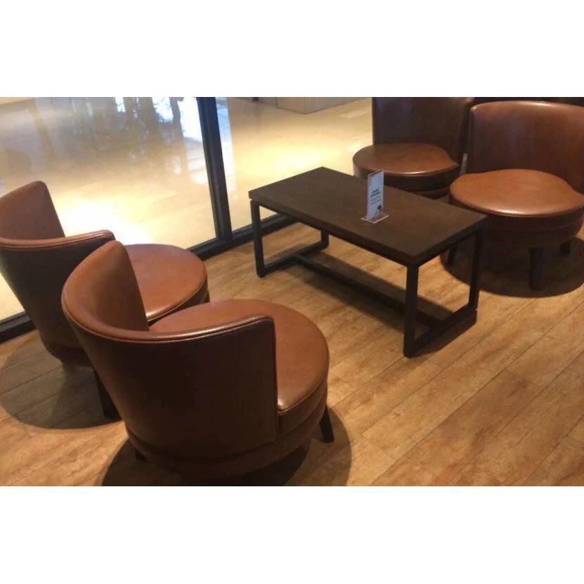 咖啡厅甜品店奶茶店美式圈椅现代时尚个性圆形沙发洽谈区办公室椅