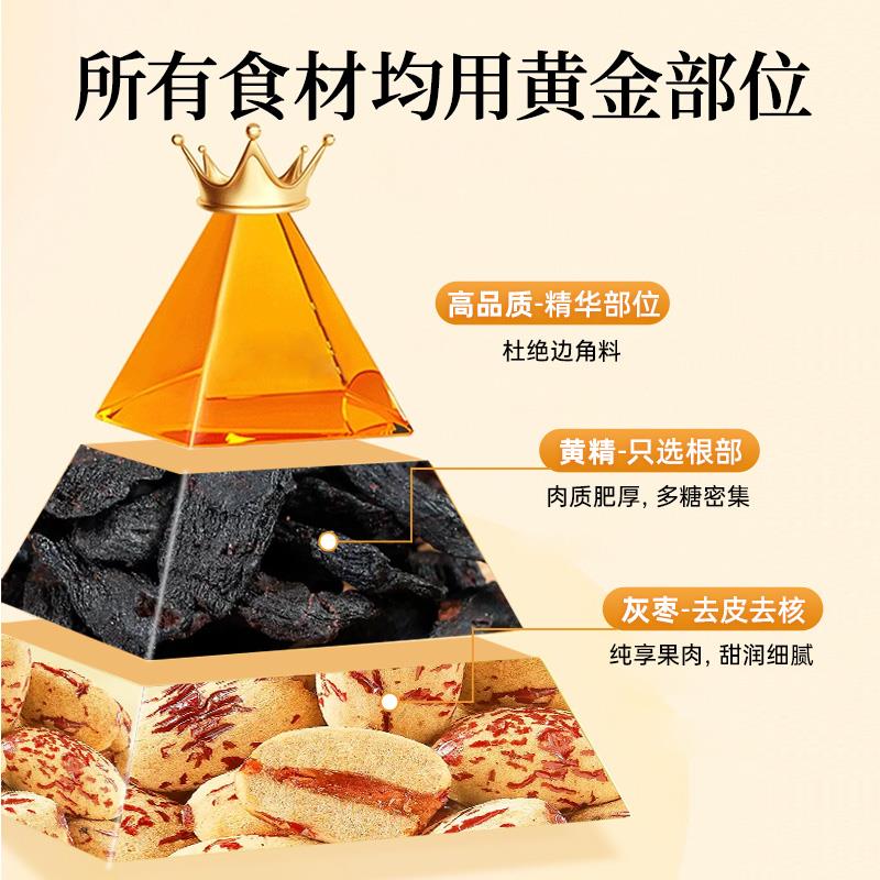 雷允上黄精抱枣九蒸九晒九华山去皮去核即食蜜饯滋补零食