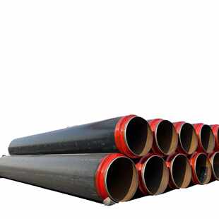 聚氨酯保温钢管dn200无缝保温钢管地埋预制保温管热力工程供暖管