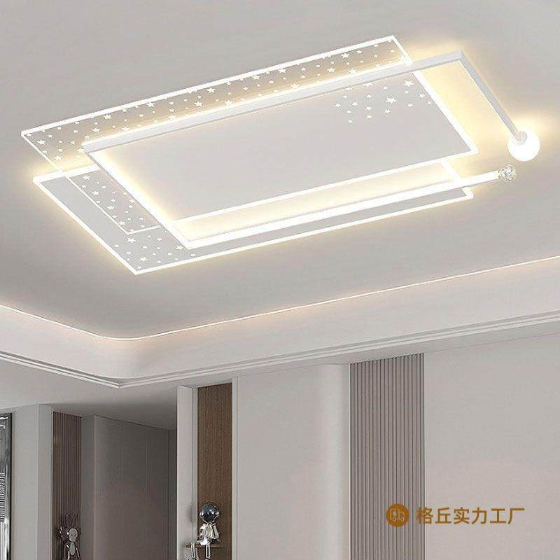 全灯具套餐现屋代简约款大气客227厅主灯卧星空新年中山吸室顶灯