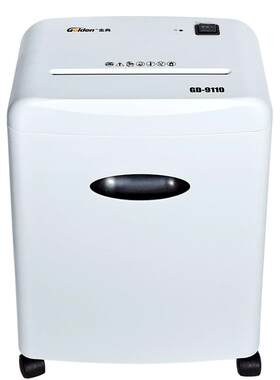 金典（GOLDEN）GD-9110碎纸机电动办公碎纸机 段状家用粉碎机 碎