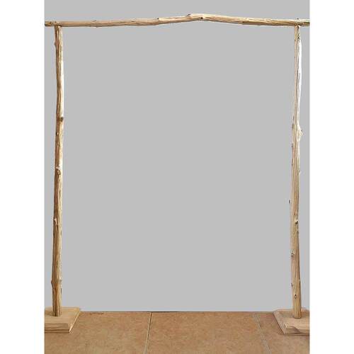 森系婚礼原木拱门花架包邮实木摄影道具落地陈列架挂衣杆婚庆用品