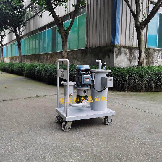 小型滤油机微型滤油机便携式滤油小车LYC-20