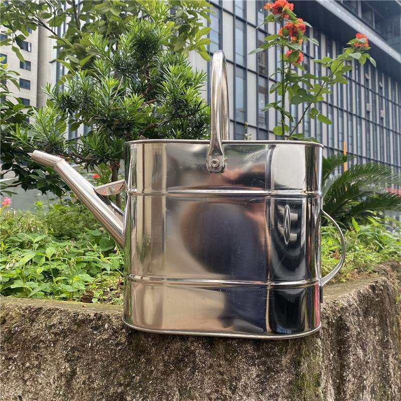 加厚不锈钢加油桶20升15升10升长嘴带盖带滤网汽油桶机油壶手提桶