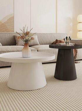 现代油北风XTY欧简约圆铁艺茶奶几户型客厅家用网红创意形轻奢组