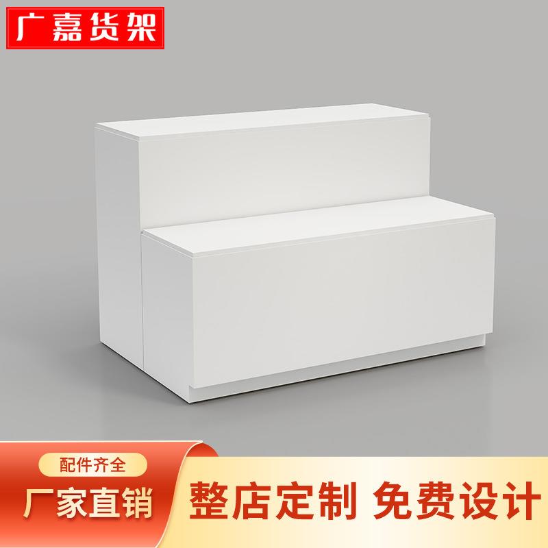 名创款优品货架高低展示台三层流水台精饰品店中岛货架三层陈列架