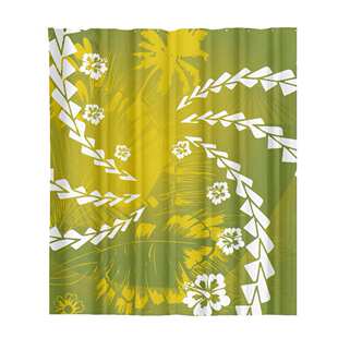 科斯雷岛浴帘隔断民族风印花洗澡间挂帘时尚家居用品个性图案LOGO