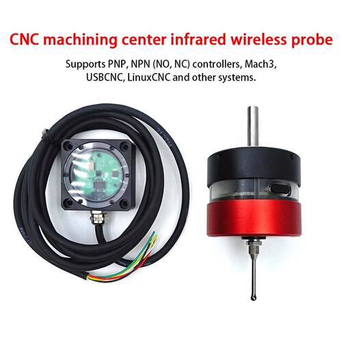 CNC无线探头mach3寻边器加工中心三坐标探头分中对刀
