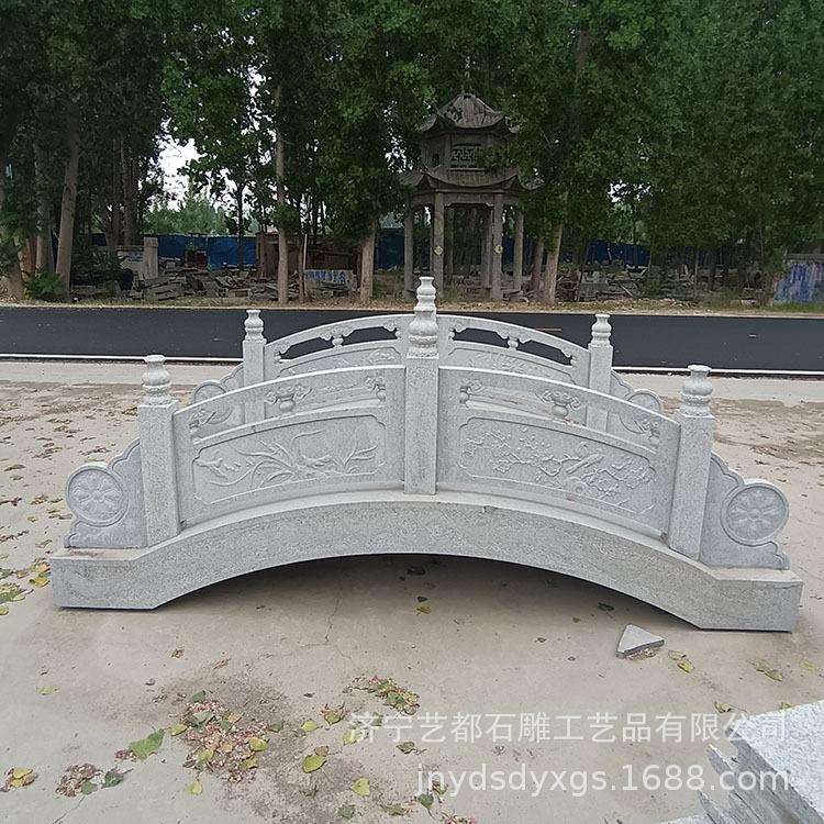 花岗岩石桥厂家园林景区小桥别墅庭院拱桥九曲桥质量保证量大优惠