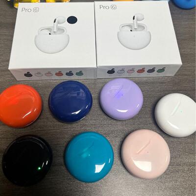 新款真无线tws入耳式运动迷你游戏电竞降噪立体pro6