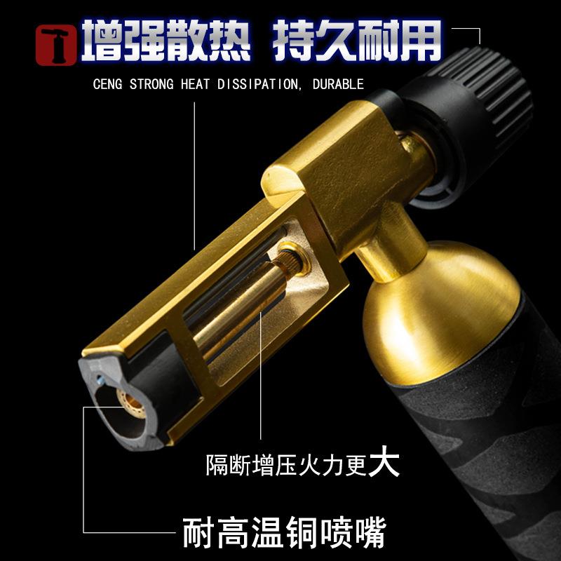 铜喷火枪金属焊枪点火器户外烧烤高温打火器直冲打火机喷枪