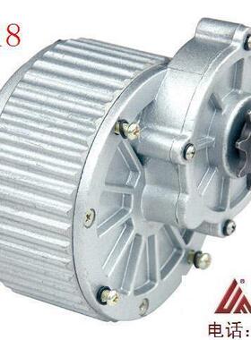 奈特永直流有刷减速电机MY108-4501W24V磁36v电动自行车02车尤配