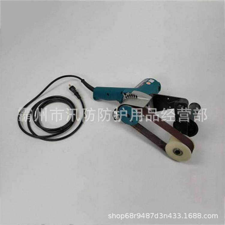 电动式电缆打磨机 9031环形高压线缆磨砂机 绝缘半导体带式沙光机