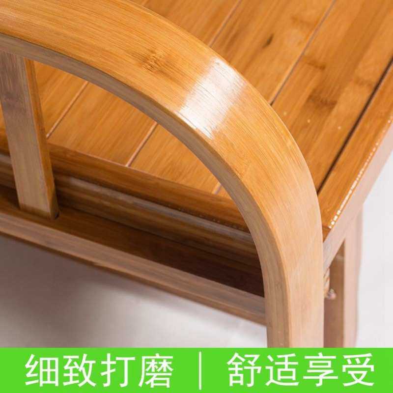 z%竹床折叠床沙发两用单人家用双人多功能办公室午休床小户型经济