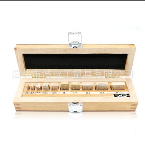 0-25千分尺用量块0123级 25-50千分尺用块规5.12-100千分尺量块