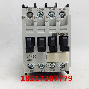 4NO 3TH3040E交流接触器式 继电器3TH3040 16A AC110VAC220V