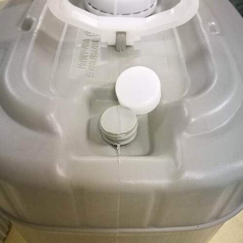 20L大口方桶螺纹闭口桶活络手柄堆码桶水桶20公斤双口桶化工桶
