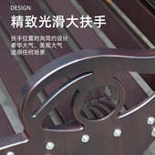 公园椅户外长椅景区广场椅小区园林休闲椅铸铝铁艺室外靠背长凳子