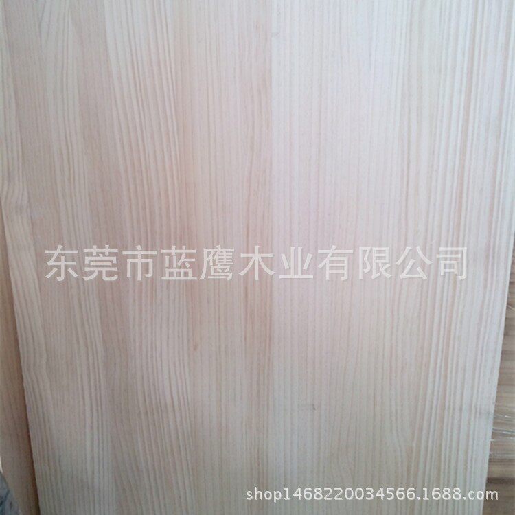 专业生产松木直拼板无结新西兰松木直拼板工艺品衣柜门板