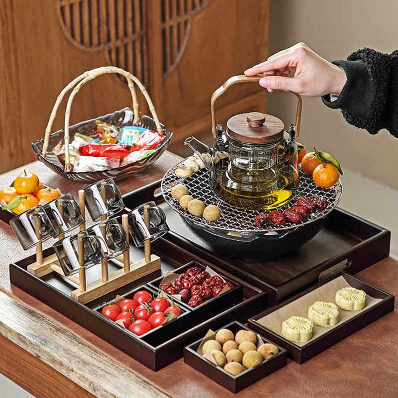 2026新款围炉煮茶煮茶器家用器具全套室内煮茶炉电陶炉烤火炉套装