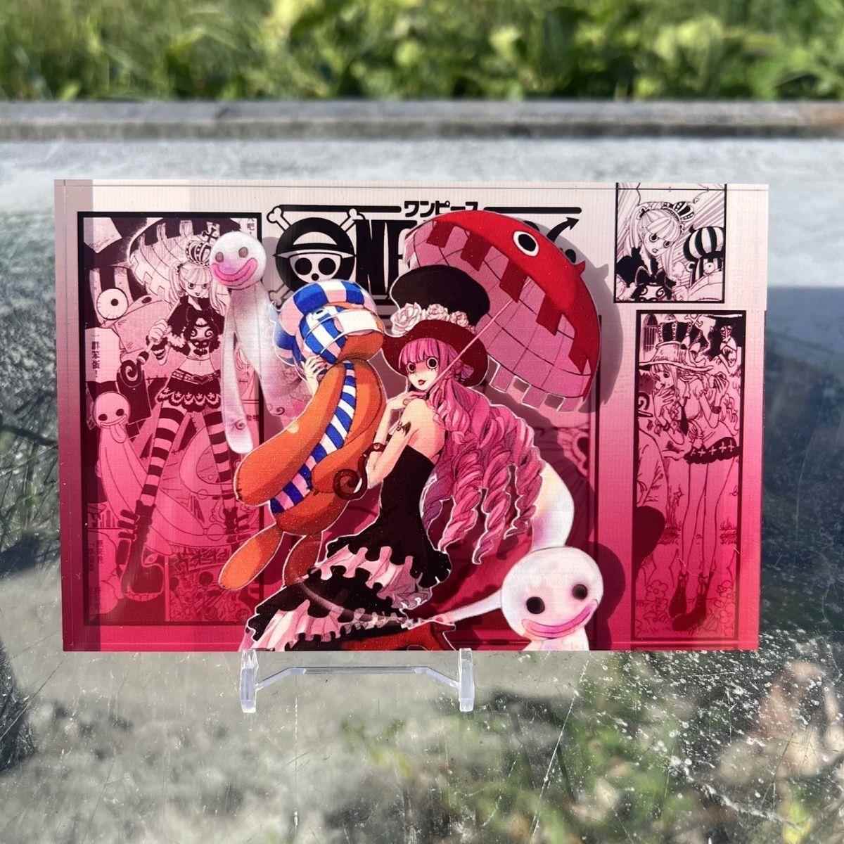 海贼王佩罗娜立牌流麻动漫周边二次元谷子亚克力生日礼物板砖摆件
