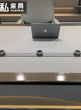 奢老板Enz-B32L桌公桌简约轻现代董事长大班高档办公家具台办总裁