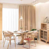 北欧个性 创意树形实木餐桌客厅休闲洽谈原木桌民宿设计造型圆桌