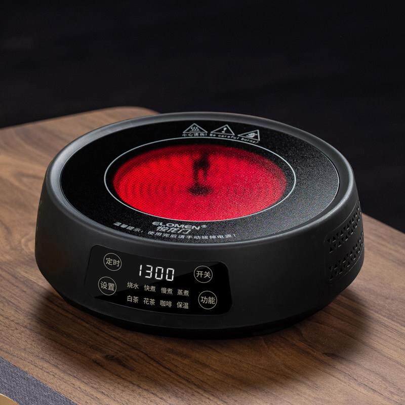 黑晶炉小型家用静音煮茶器玻璃壶烧水炉泡茶专用自动茶道单煮茶炉