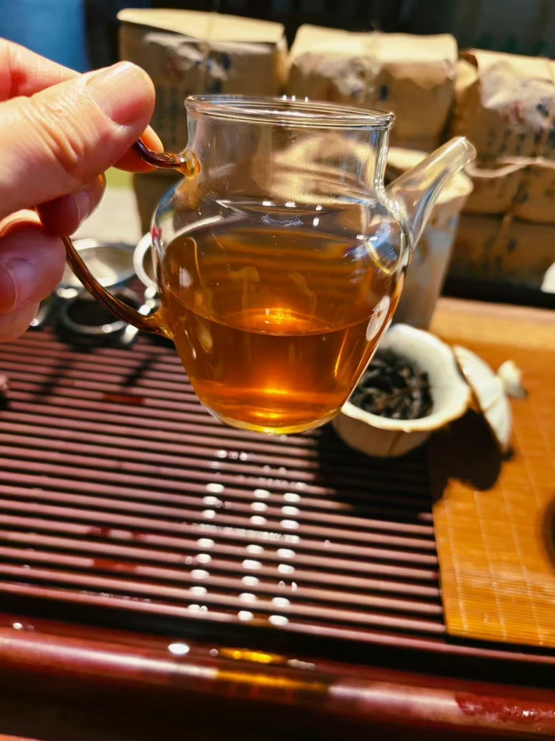 正宗老茶1987年老生普班章野生古樹頭春散茶老字號 普洱茶 BUASHOP普洱老茶