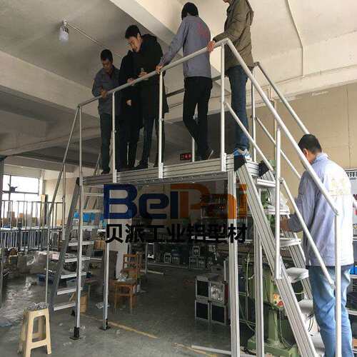 专业设备过桥踏步扶走台移动检扶手修研实验飞平台机检修组装梯工