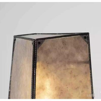 意大利Trussardi CASA大理石台灯意式客厅卧室书房天然麻布台灯