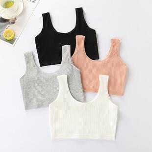Girls Bra Crop Tops for Teens Kids Sports Training Bras