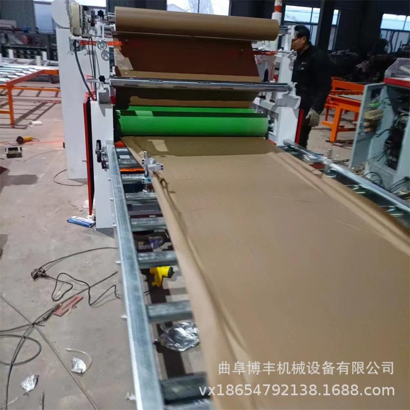 卫生间隔断板彩钢瓦贴膜机 镀锌钢板卷材冷胶贴面机 木饰面平贴机