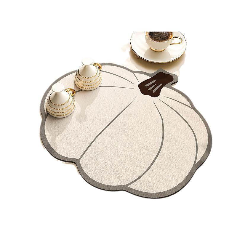 防滑垫可爱南瓜隔热餐厅台面餐垫