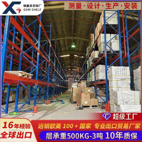 定制重型贯通式货架冷库冷链食品仓储位托盘承重驶入式货物架