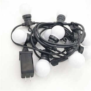 G50球泡户外庭院LED灯串可连接低压24V装 饰 饰灯圣诞节日门庭院装