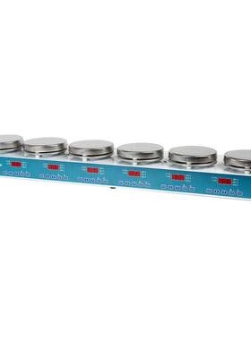 驰久 H01-1D恒温六工位磁力搅拌器