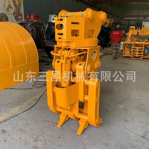 挖掘机加2抓木器抓钢机废铁丝钢管机械夹三昌机械销售