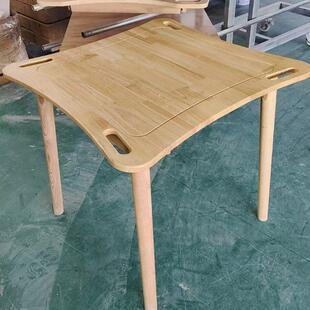 适老化餐桌实木桌子源头厂家康养医养机构餐厅餐桌老年桌方桌白坯