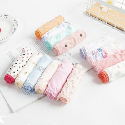 Hot Sale 6 Pcs/lot Baby Kids Girls Underwear Briefs Panties1