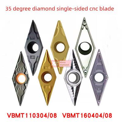 35度菱形镗孔内孔数控刀片VBMT160404/160408/VBGT110304精车刀粒