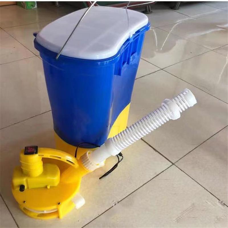 动农用施电肥肥器大型绿化草XGT籽播种双档调速撒大甩盘电动器抛