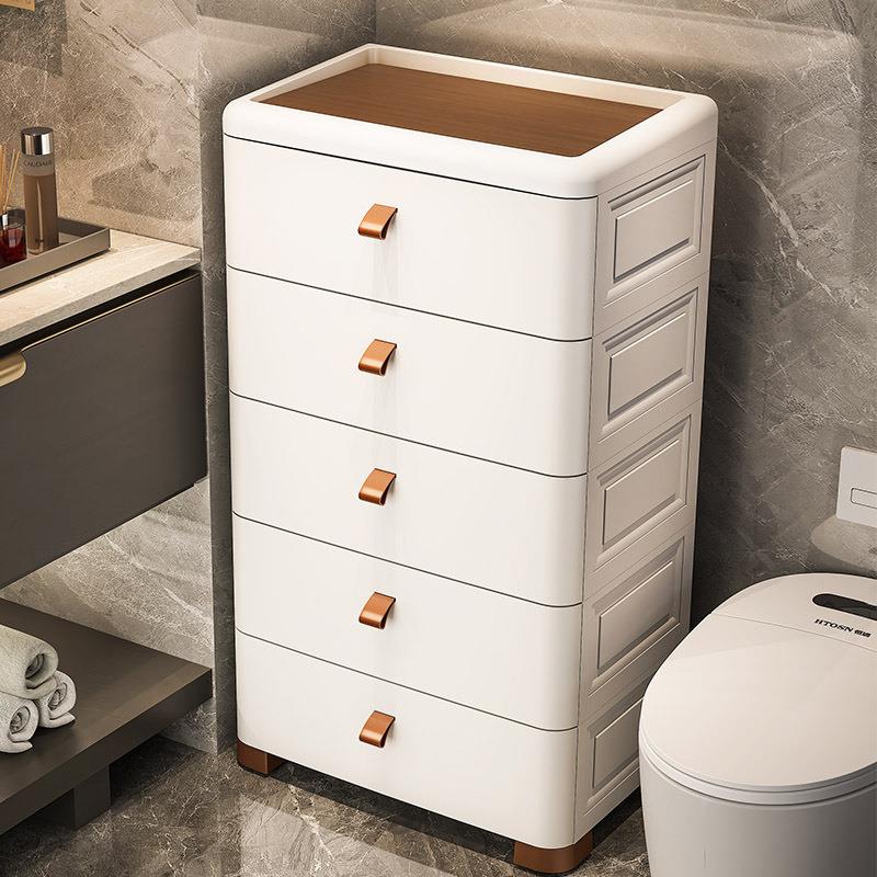 45置/55/60/70c用m卫生间杂物GER浴室屉物架家收纳柜夹缝抽式储物