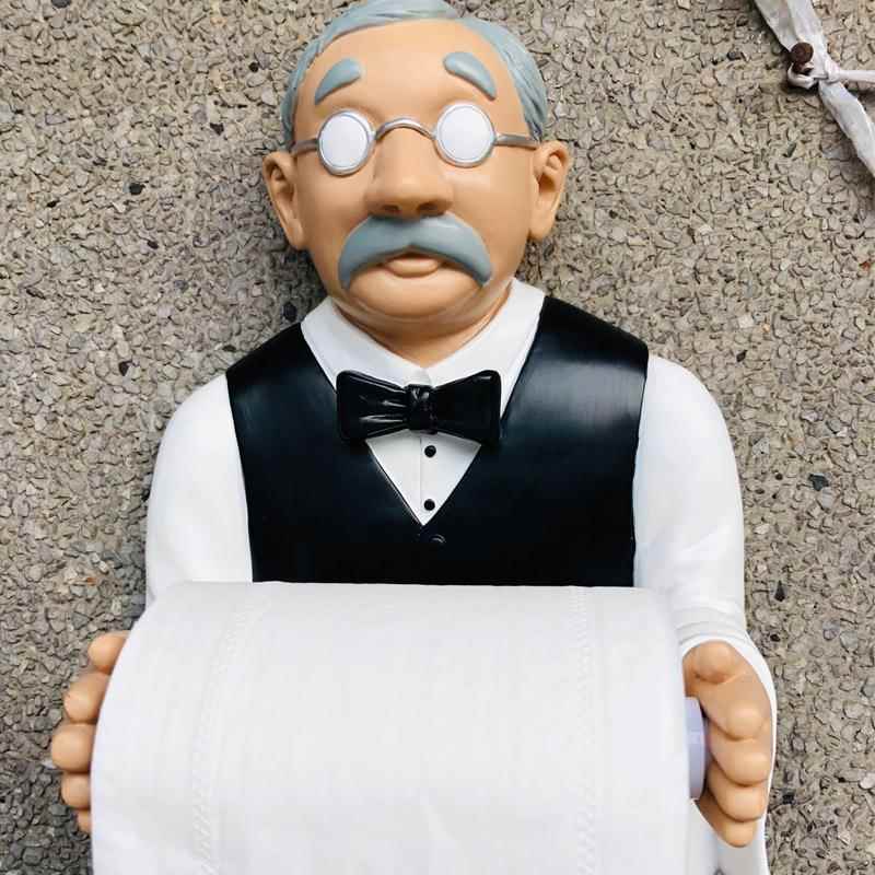 星战武士Q仔厕所纸巾架吸盘壁挂式骑士纸巾筒厨卫卷纸纸巾盒