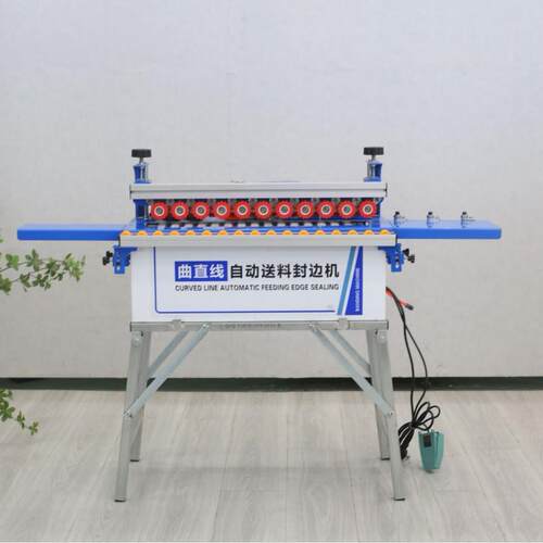 五金木工机械全自动封边机曲直线两用迷你小型封边机家具