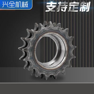 传动链轮轮送配件机双排机械齿轮链非标输KFI工业双排链轮