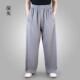 拳练功裤 正品 太裤 宽松极笼裤 男太极女夏春秋棉麻宽灯 古韵中华夏季