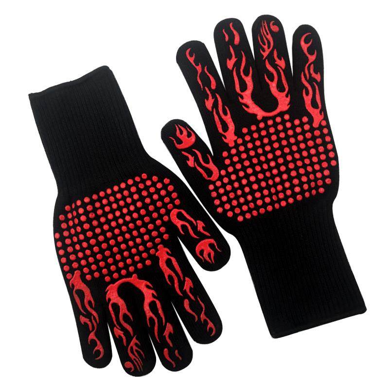 耐高温五指手套800度电焊工业加厚隔热防火热烫锅炉厨房烤箱微波,居家日用,防护手套,淘宝优惠券,粉丝福利购,淘宝优惠卷