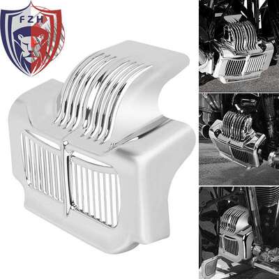 适用哈雷公路街道滑翔Electra Glide装饰盖下罩机油冷却器盖装饰