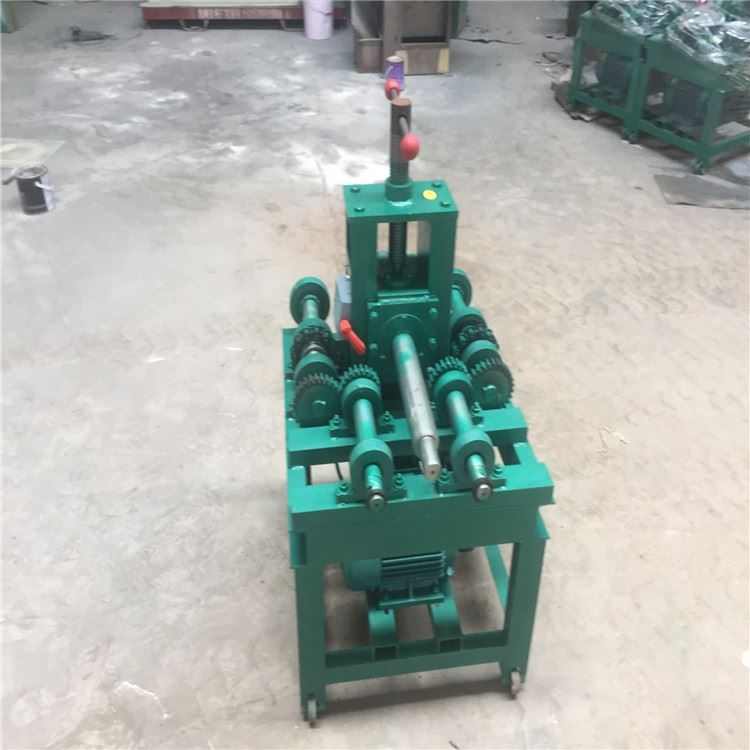 76重型电动弯管机大棚车棚方管圆管弯管机 功能滚动不锈钢折弯机
